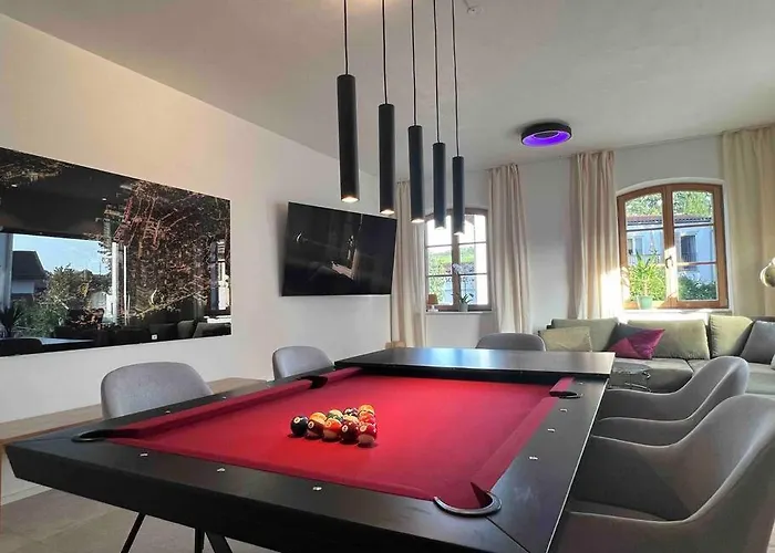 4younic Billard * 2 Bedroom * 75-zoll Tv * Boxspringbett *